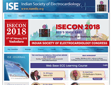 Tablet Screenshot of iseindia.org